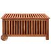 Loon Peak® Patio Storage Box 46" x 20" x 23" Wood Wood/Solid Wood in Brown | 23 H x 46 W x 20 D in | Wayfair 57B57B6D03E94B85AB2A3BE585A80923