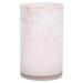 Vickerman 582701 - 10" Almondine Cylinder Glass Container (LG181615) Home Decor Vases