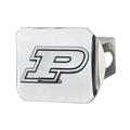 Purdue Boilermakers 3D Chrome Emblem on Hitch Cover