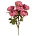 Vickerman 610725 - 17.5" Mauve Rose Bush (FR190601) Home Office Flower Bushes