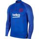 Nike Herren Sweatshirt FCB Nk Dry Strk Dril, Lyon Blue/Lyon Blue/Noble Red, L, AO5159