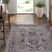 Blue/Gray 120 x 0.4 in Area Rug - EXQUISITE RUGS Terras Oriental Hand-Knotted Gray/Blue Area Rug Viscose/Wool | 120 W x 0.4 D in | Wayfair