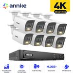 Annke Kit Vidéosurveillance 8CH 4K Ultra hd système de sécurité vidéo réseau PoE 8CH 4K H.265 + nvr