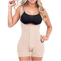 Sonryse 066BF Fajas Colombianas Reductoras para Mujer | Butt Lifter Shapewear Bodysuit Post PartumTummy Control for Women Body Shaper Beige