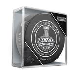 Boston Bruins vs. St. Louis Blues Unsigned InGlasCo 2019 Stanley Cup Final Bound Dueling Game 2 Official Puck