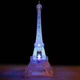 Efavormart 10 | LED Light Up Eiffel Tower Centerpiece | Color Changing Eiffel Tower Night Light