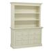 Baby Cache kids Montana Hutch Wood in White | 42 H x 56 W x 13.75 D in | Wayfair 2918-GWH