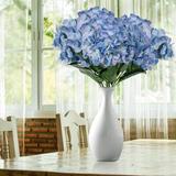 Charlton Home® Pair of Ultra Realistic Hydrangea Floral Arrangements & Centerpieces Silk | 20 H x 16 W x 16 D in | Wayfair