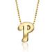 Women's Alex Woo Philadelphia Phillies 16" Little Logo 14k Yellow Gold Necklace