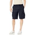 UNIONBAY Men's Survivor Belted Cargo Short-Reg and Big and Tall Sizes, True Navy, 54