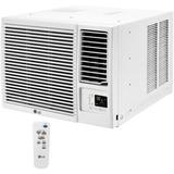 LG Appliances Home Comfort 7,500 BTU Window Air Conditioner w/ Heater & Remote | 13.9 H x 20.9 W x 18.4 D in | Wayfair LW8016HR