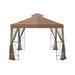 Garden Winds Callaway Gazebo Replacement Canopy Fabric in Brown | 40 H x 117 W x 117 D in | Wayfair LCM1223STCAN