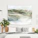 The Twillery Co.® Strayer PI Creative Art Only for a Moment Tapestry in Green/White | 68 H x 80 W in | Wayfair 90D71F360F3E4854BA48892900B7C2B5