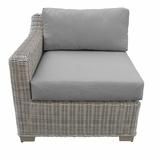 Beachcrest Home™ Baidy Patio Chair w/ Cushions Wicker/Rattan in Gray | 29 H x 35 W x 35 D in | Wayfair FB5DBBCEC1114041ADDF9778801BA321