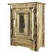 Loon Peak® Tustin 1 Door Accent Cabinet Wood in Brown/Green | 31 H x 24 W x 13 D in | Wayfair DC6700B796AB4CCAB4CAC3C0C411EECA