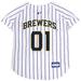 MLB National League Central Jersey for Dogs, Large, Milwaukee Brewers, Multi-Color