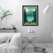 East Urban Home Vintage Landscape Framed Wall Art - Lake Tahoe by Anderson Design Group /Paper in Blue/Brown/Green | 15 H x 12 W x 1 D in | Wayfair