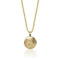 Women's Alex Woo Baltimore Orioles 14k Yellow Gold Disc Necklace