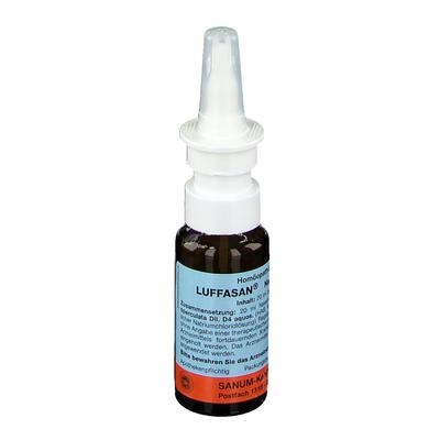 Luffasan Nasentropfen zum Sprühen 20 ml Nasenspray Image