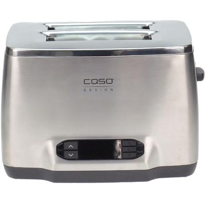Inox 2 Two-Slice Toaster w/ Wire Warming Basket Attachment - Caso 12778
