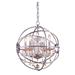 Elegant Lighting Urban Classic Geneva 17 Inch Large Pendant - 1130D17PN-GT/RC