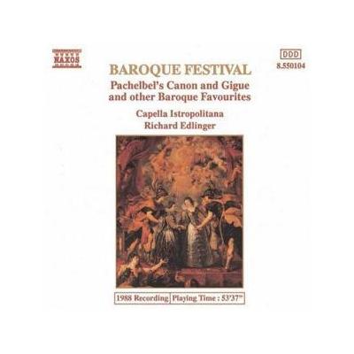 Baroque Festival / Edlinger, Capella Istropolitana  (CD)