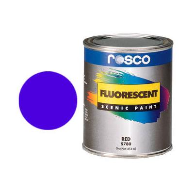 Rosco Fluorescent Paint (Blue, Matte, 1 Quart) 150057840032