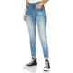 Salsa Secret Glamour Push in Capri Jeans in Rinsed Denim