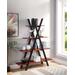 "Oxford ""A"" Frame Bookshelf - Convenience Concepts 203060CHBL"