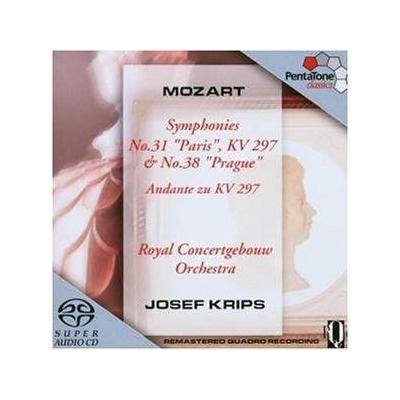 Mozart: Symphonies no 31 & 38 / Krips, Royal Concertgebouw  (CD)
