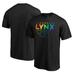 Unisex Fanatics Branded Black Minnesota Lynx Team Pride Wordmark T-Shirt