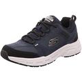 Skechers Oak Canyon Extra Wide Lace-Up Trainers 321 670 - Navy Size 9 (43)