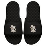 Youth ISlide Black St. Louis Cardinals Camo Logo Slide Sandals