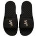 Men's ISlide Black Chicago White Sox Camo Logo Slide Sandals