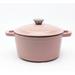 BergHOFF Neo Cast Iron Round Covered Dutch Oven Enameled Cast Iron/Cast Iron in Gray/Pink | 4 H x 7.5 W in | Wayfair 2212326