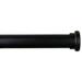 Latitude Run® Mummert Adjustable 0.63" Single Curtain Rod Metal in Black | 1 H x 84 W x 1 D in | Wayfair 8F4020051B454437A2EBED51970D7D95