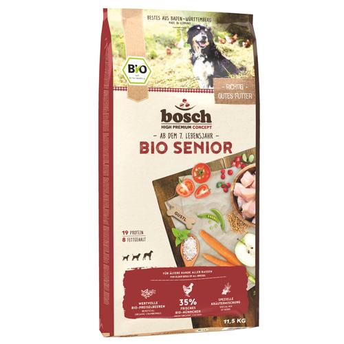 11,5kg Senior bosch bio Hundefutter trocken