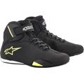 Alpinestars Sektor Scarpe Moto, nero-giallo, dimensione 41