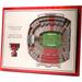 Texas Tech Red Raiders 17'' x 13'' 5-Layer StadiumViews 3D Wall Art