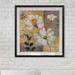Fleur De Lis Living June's Blooms II - Picture Frame Print on Paper in Gray/Yellow | 17.5 H x 17.5 W x 1.5 D in | Wayfair