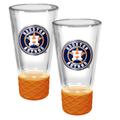 Houston Astros 2-Pack 4oz. Cheer Shot Set with Silicone Grip