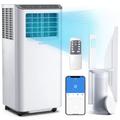 Pro Breeze 4-in-1 Portable Air Conditioner 9000 BTU – Smart Home WiFi Compatible - 24 Hour Timer & Window Venting Kit Included. Powerful Air Conditioning Unit with Class A Energy Efficiency Rating