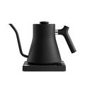 Fellow Stagg EKG Electric Gooseneck Kettle-Pour-Over Coffee and Tea Kettle-Stainless Steel Kettle Water Boiler-Quick Heating Electric Kettle-Matte Black-0.9 Liter (220v, Type F Plug)