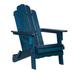 Patio Wood Adirondack Chair - Navy Blue Wash - Walker Edision OWACKDBU