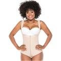 Salome 0419 Post Surgery Girdle Body Shaper Butt Lifter Postnatal Shapewear Slimming Bodysuit Fajas Colombianas Adelgazantes Reductoras Beige S