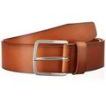 Hugo Boss Men's Jeeko Italian Leather Belt, Medium Brown, US 36 / EU 95