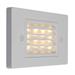 Bruck Lighting Step 1 - Hardwired LED Step Light in White | 4.8 H x 4.8 W x 2.6 D in | Wayfair 138021-1WH/HW