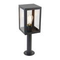 Sutton - Lampe sur pied extérieur - 1 lumière - l 165 mm - Gris foncé - Classique/Antique,