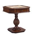 Andrew Home Studio Lucrece End Table w/ Storage Wood in Brown | 30 H x 28 W x 28 D in | Wayfair GFA82SY847-ZTF