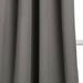 Everly Quinn Ketterman Solid Blackout Thermal Grommet Curtain Panels Polyester in Gray | 120 H in | Wayfair CB76ED11F5214617AF9E4AA620982EF9